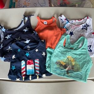 Bundle of girls size XS 4/5 tank tops